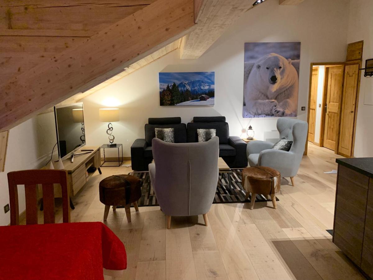 Arc 1950 - Derniere Etage Lägenhet Les Arcs  Exteriör bild